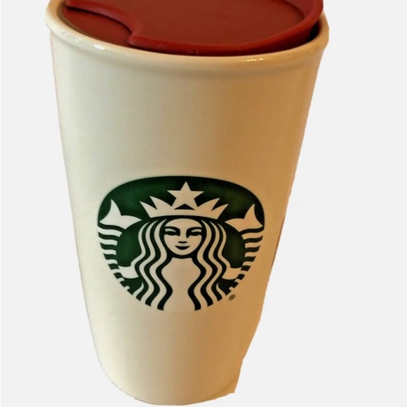 Disney Travel Tumbler - Happy Holidays Starbucks- 2021‎ Disneyland  NWT